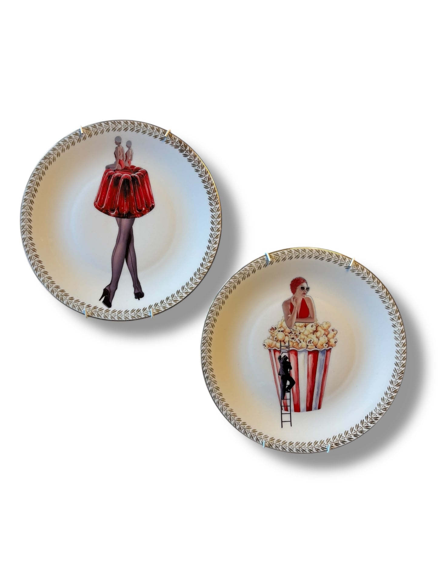 Vintage Wandbord Dame op 🍿 | The Vintage Vibe