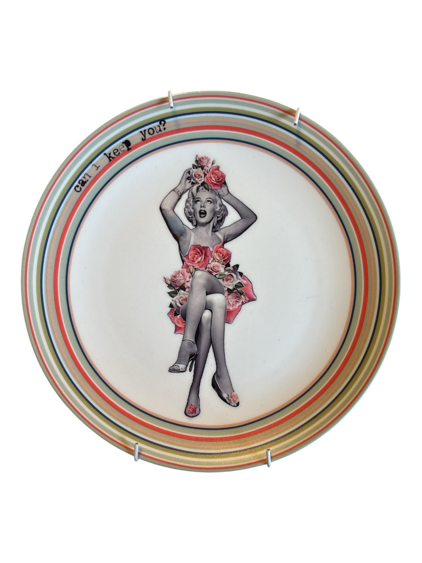 Vintage Wandbord Marilyn tekst