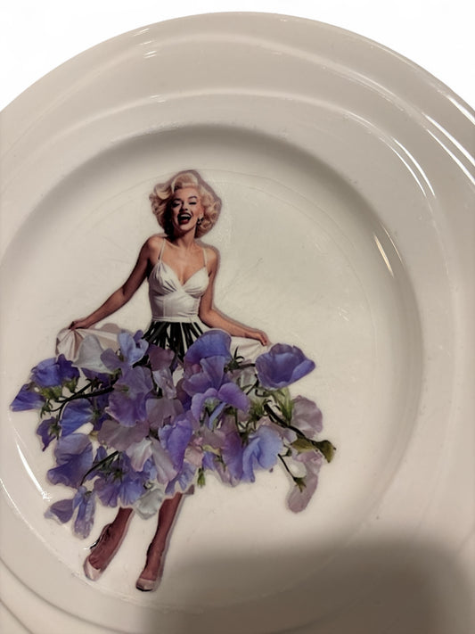 Vintage Wandbord Marilyn Bloemenrok | The Vintage Vibe