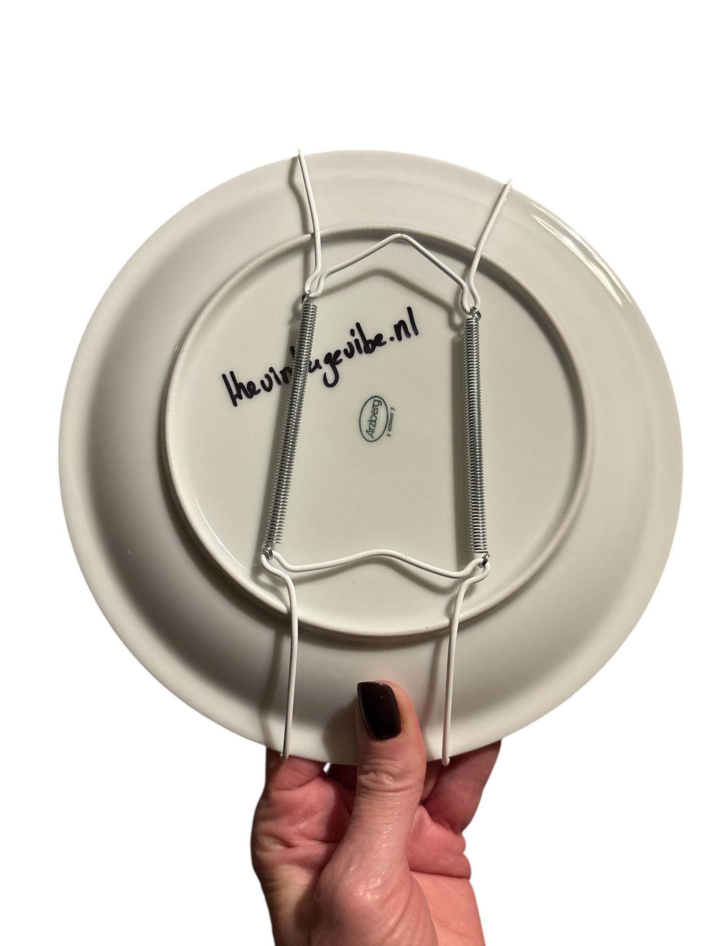 Vintage Wandbord Lina Fornasetti met Kopje | Het Maakhuys