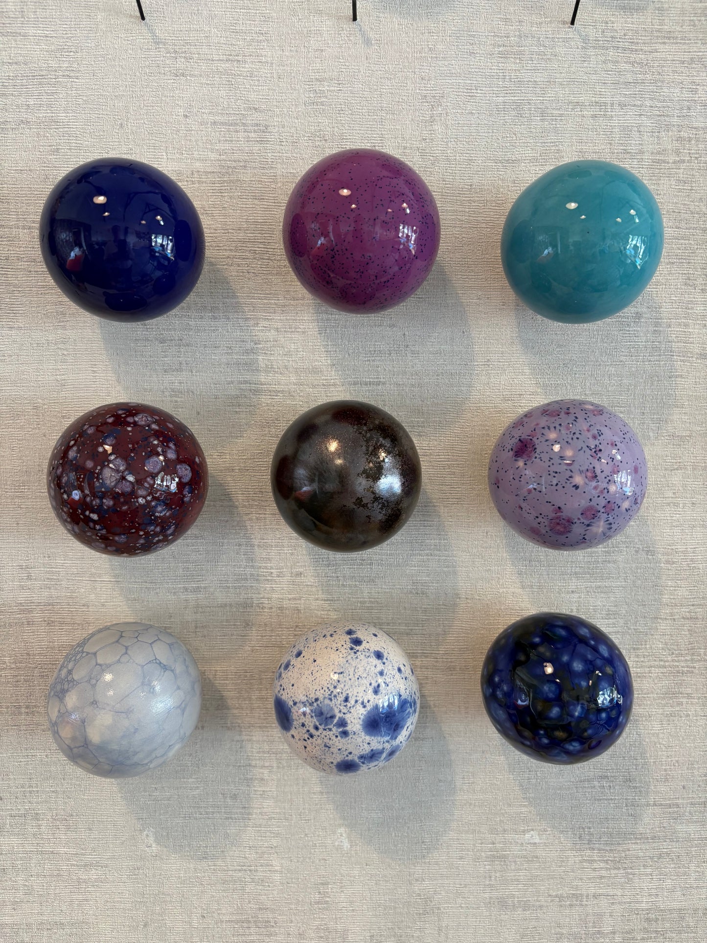 Wandparel Set Blues Purples | Het Maakhuys