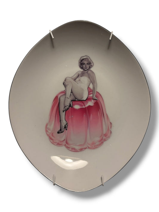 Vintage Wandbord Ovaal ‘Marilyn Pudding’ | The Vintage Vibe