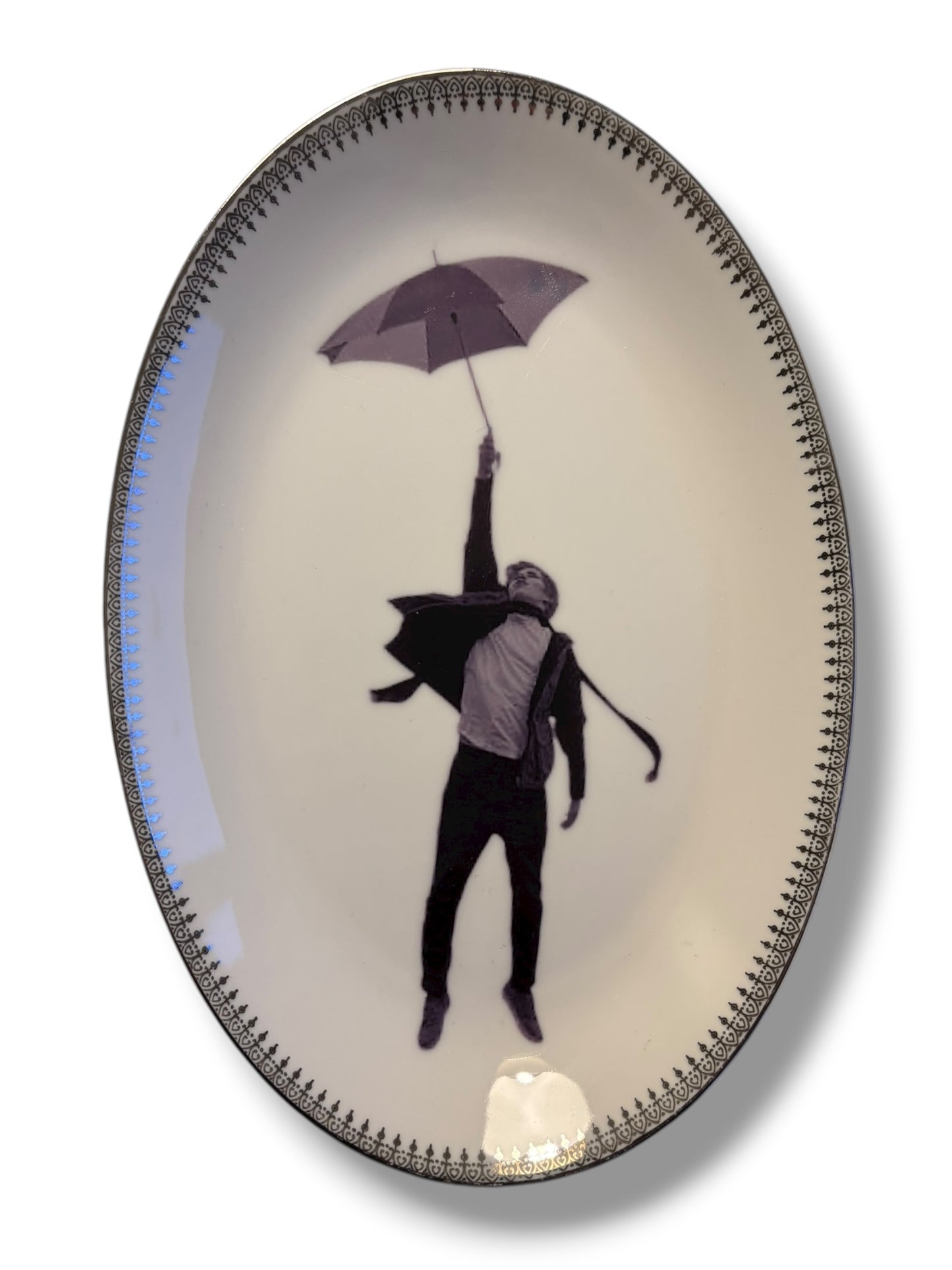 Vintage Wandbord Ovaal Man | The Vintage Vibe