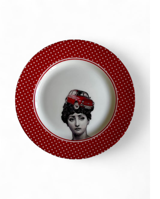 Vintage Wandbord Lina Fornasetti Fiat