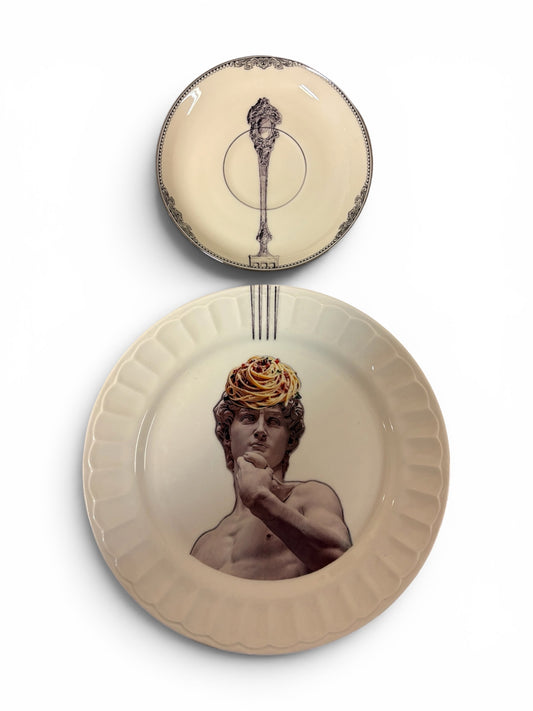 Vintage Wandbord Man Spaghetti | Het Maakhuys