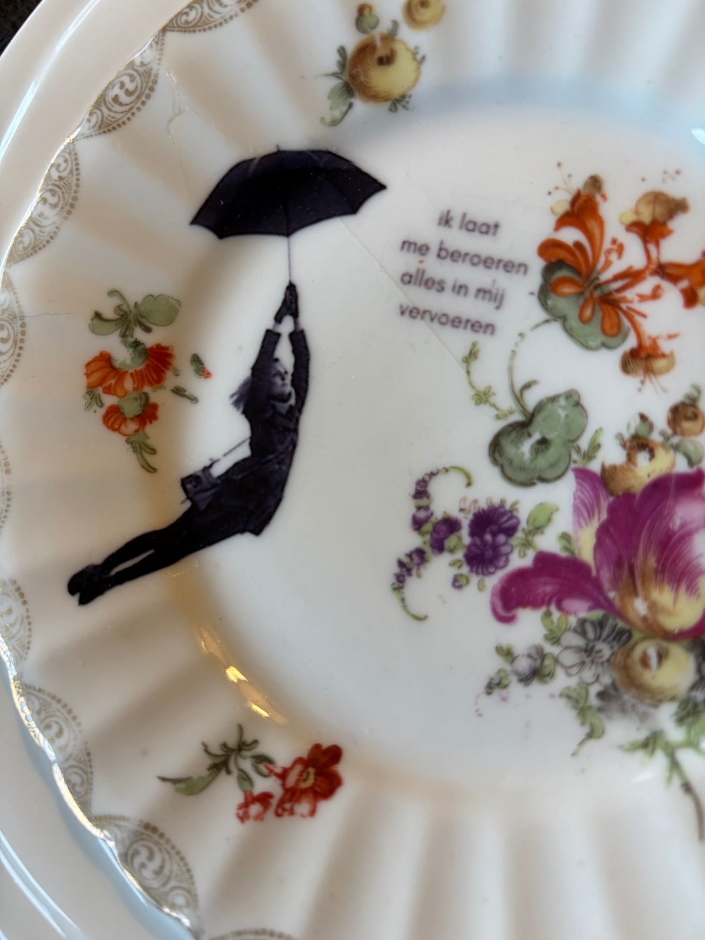 Vintage Wandbord Gedicht Caro | Het Maakhuys