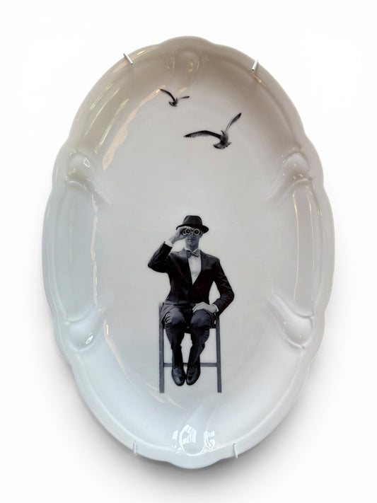 Vintage Wandbord Man | Het Maakhuys