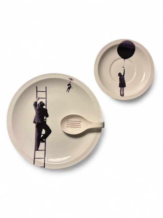 Vintage Wandbord Set met gedicht van Caro | The Vintage Vibe