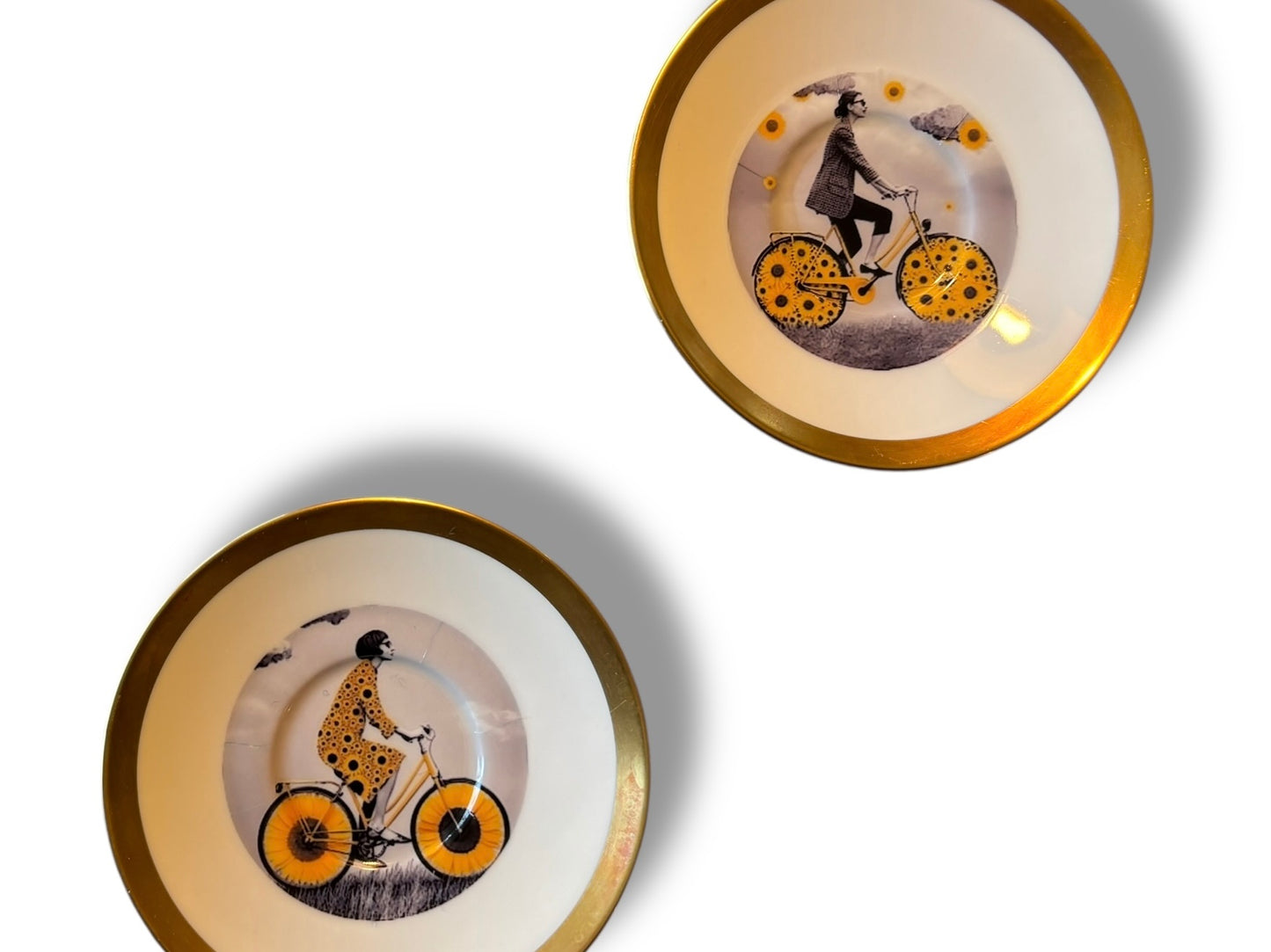 Vintage Wandbord Zonnebloem Set | The Vintage Vibe