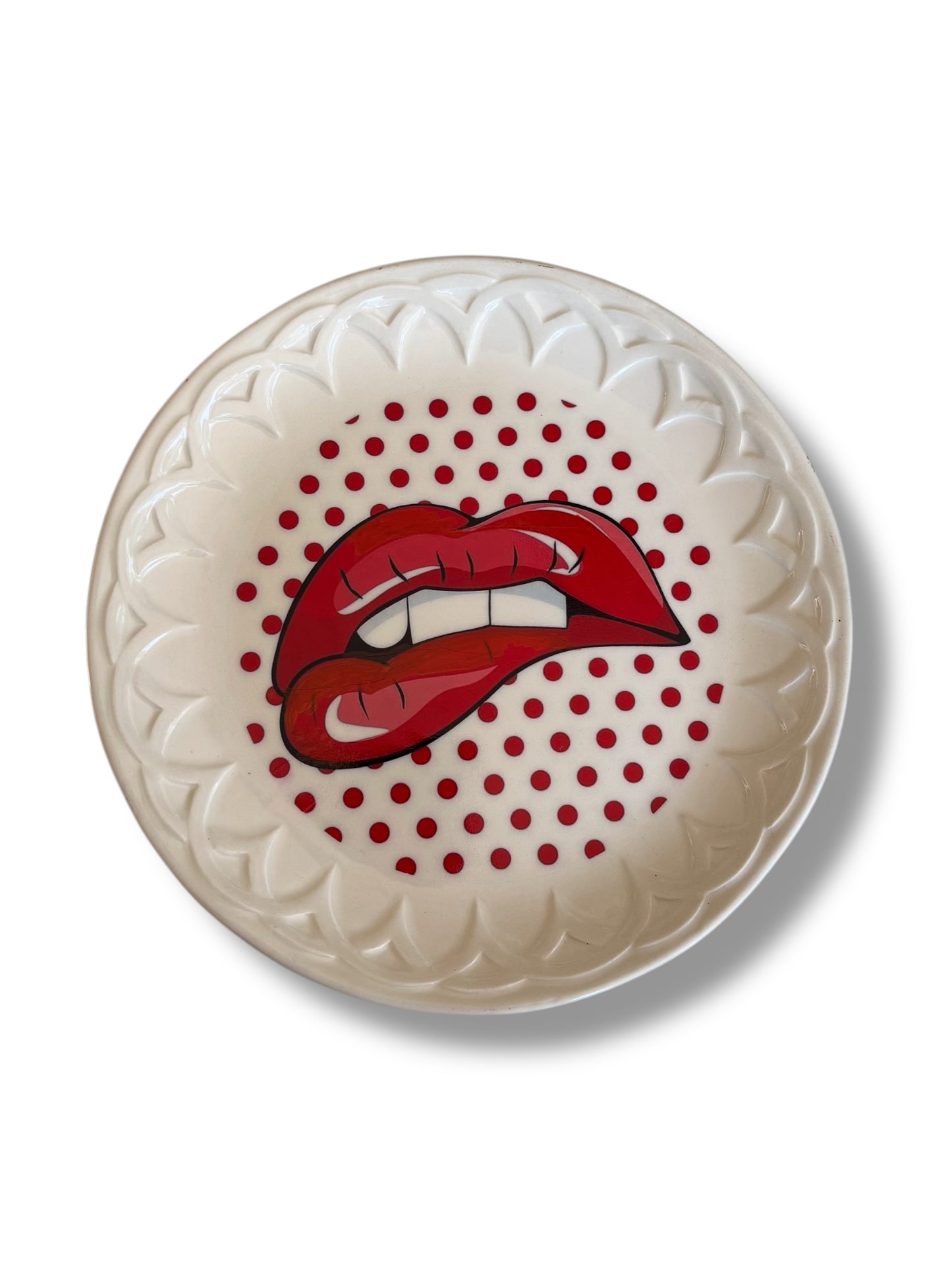 Vintage Wandbord Pop-Art Mond