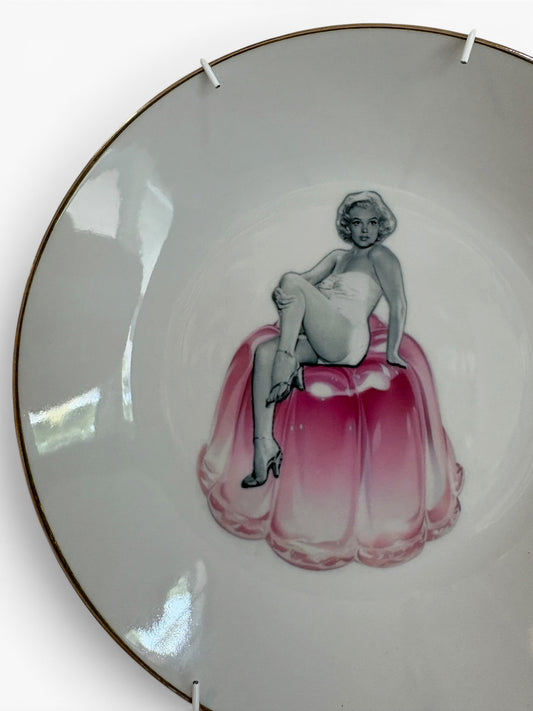 Vintage Wandbord Marilyn op Pudding | Het Maakhuys