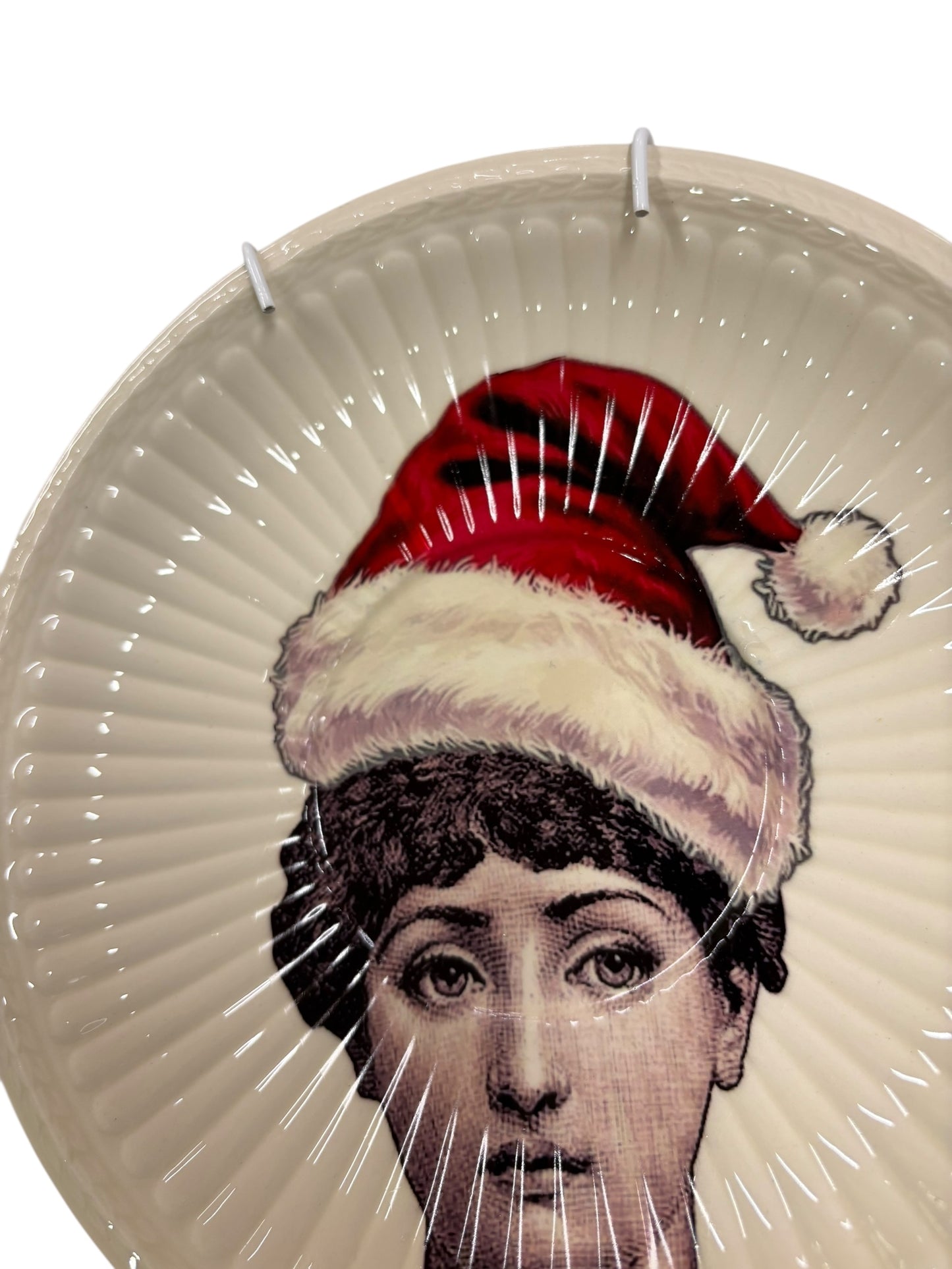 Vintage Wandbord Lina Fornasetti Kerst | Het Maakhuys