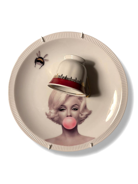 Vintage Wandbord Marilyn Kopje | The Vintage Vibe