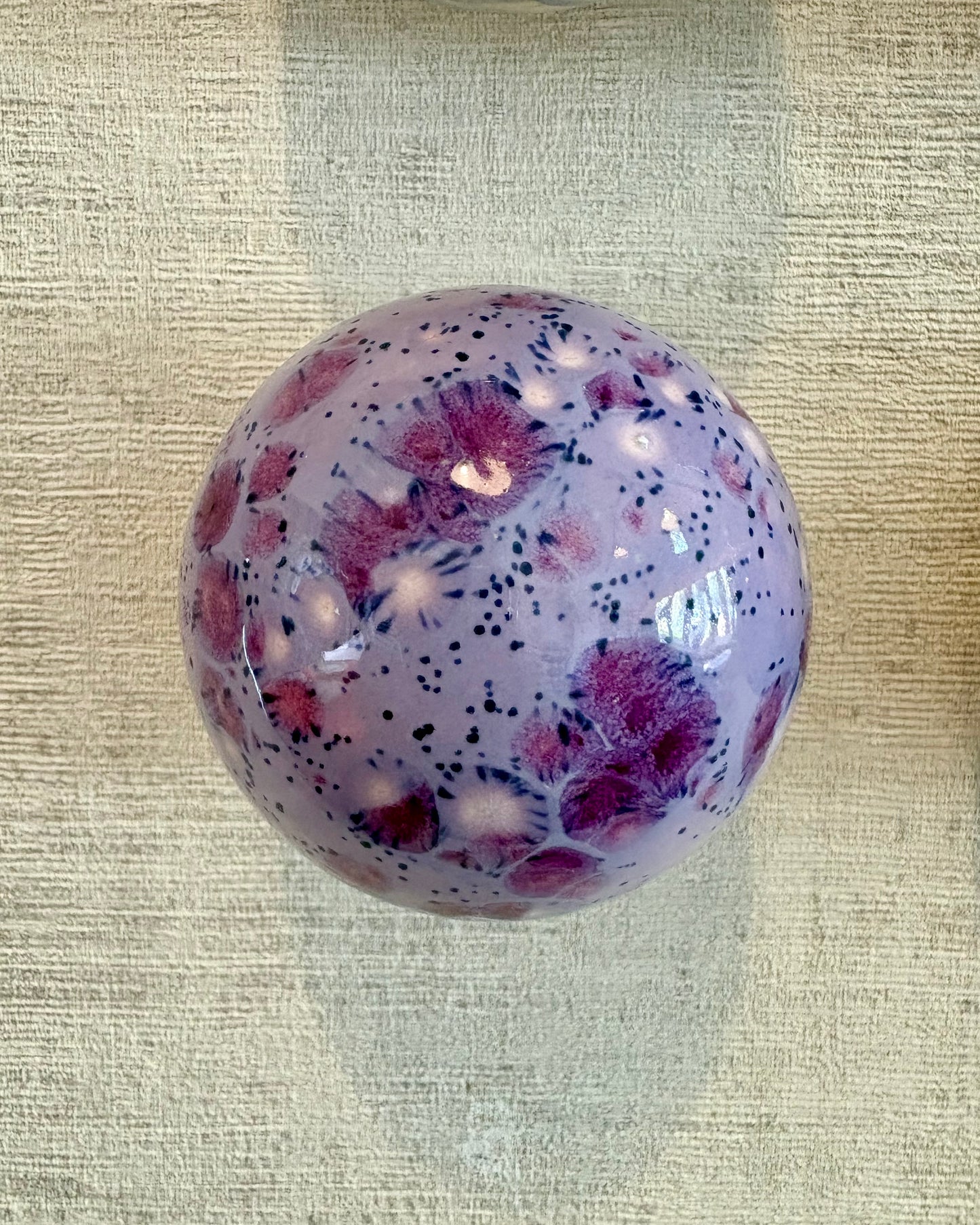 Wandparel van Keramiek Purple Reign | Het Maakhuys