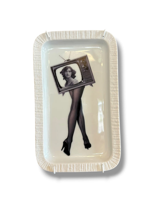 Vintage Wandbord Tv | Het Maakhuys