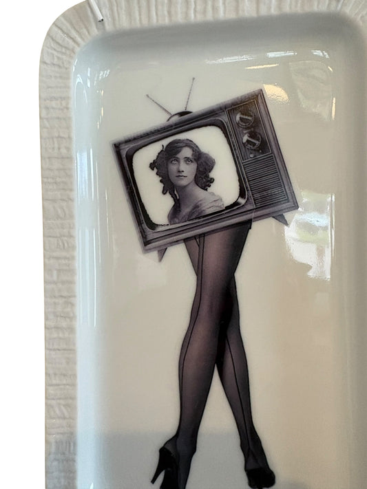 Vintage Wandbord Tv | Het Maakhuys