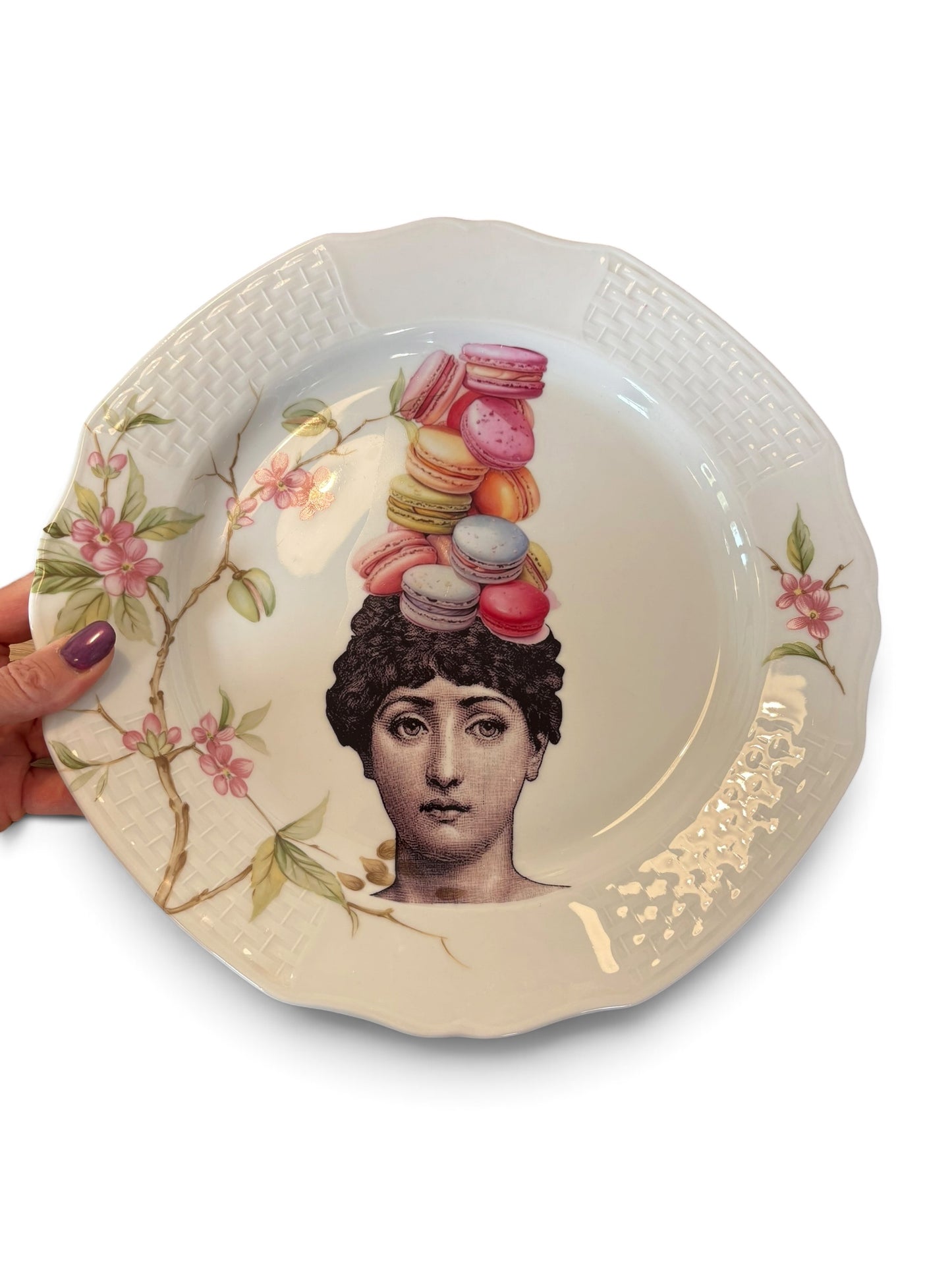 Vintage Wandbord Lina Macarons | Het Maakhuys