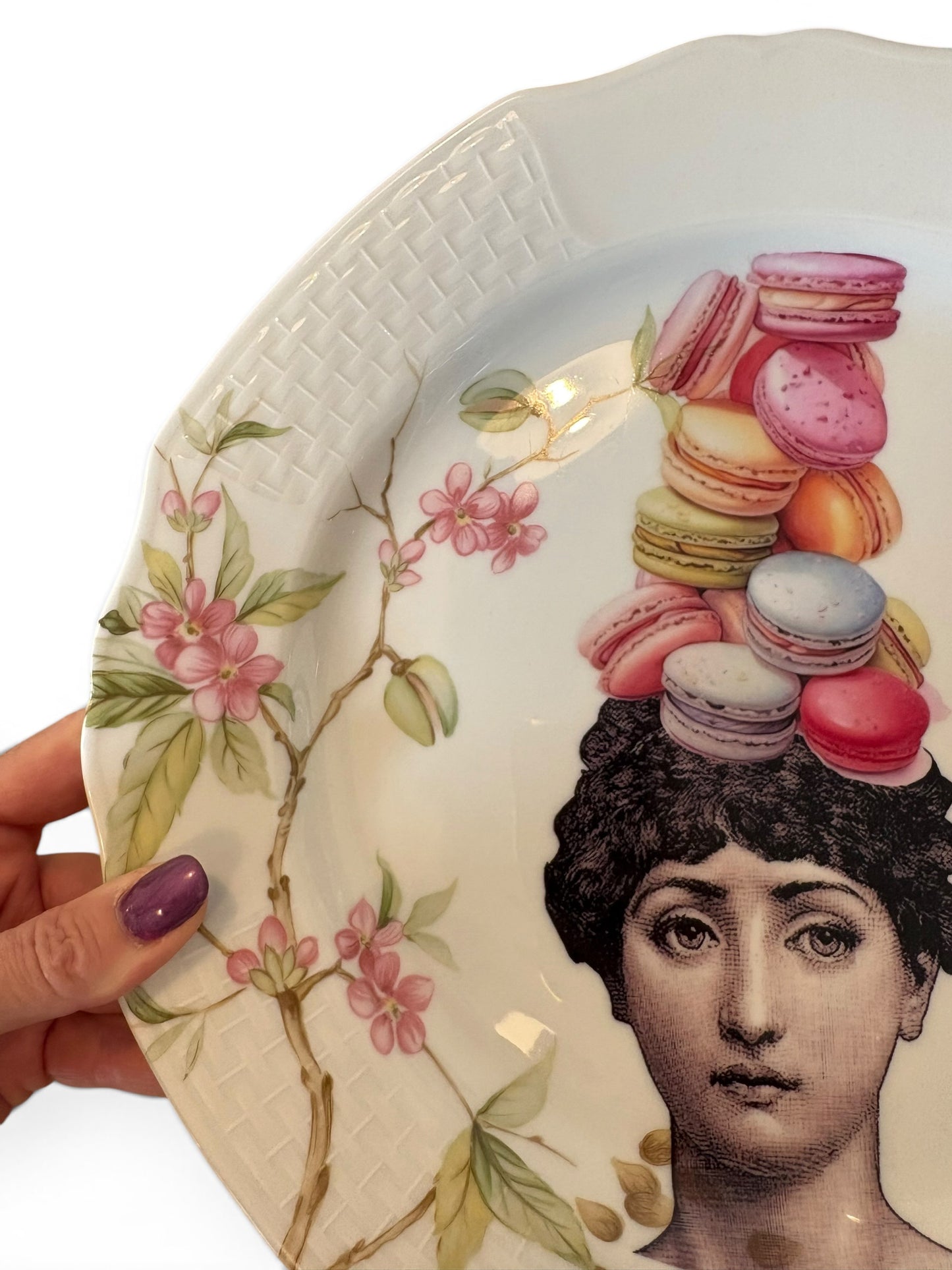 Vintage Wandbord Lina Macarons | Het Maakhuys