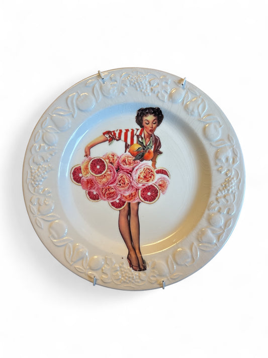 Vintage Wandbord Dame | The Vintage Vibe