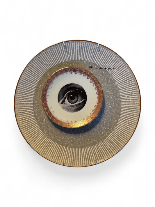 Vintage Wandbord Fornasetti Oog