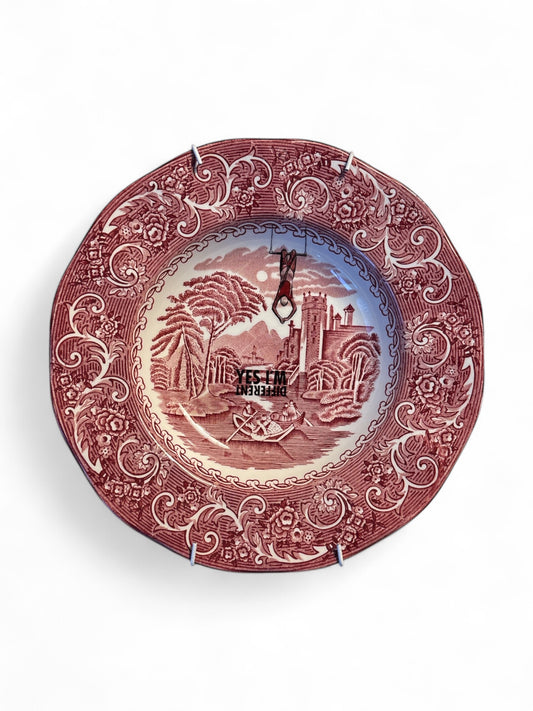 Vintage Wandbord Roze | The Vintage Vibe