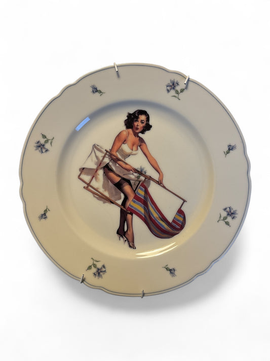 Vintage Wandbord Dame | The Vintage Vibe