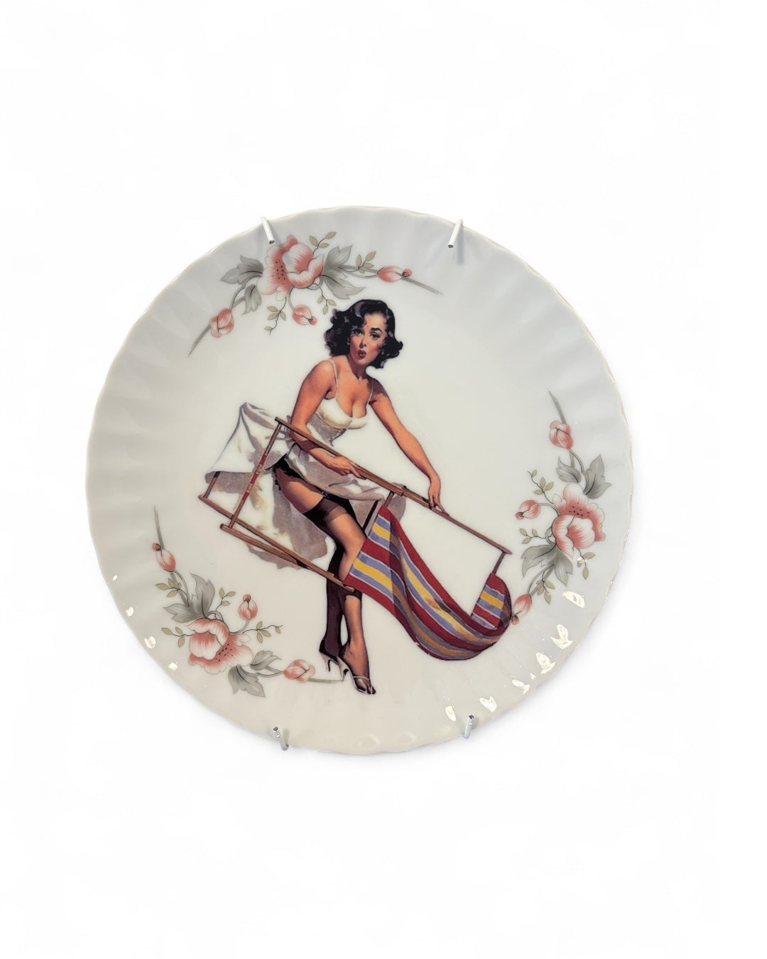 Vintage Wandbord Dame |The Vintage Vibe