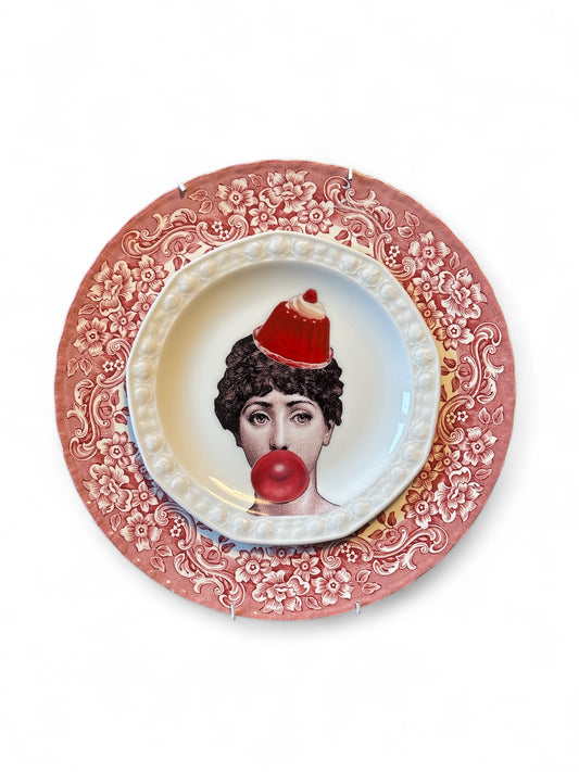 Vintage Wandbord Lina Fornasetti Pudding |The Vintage Vibe
