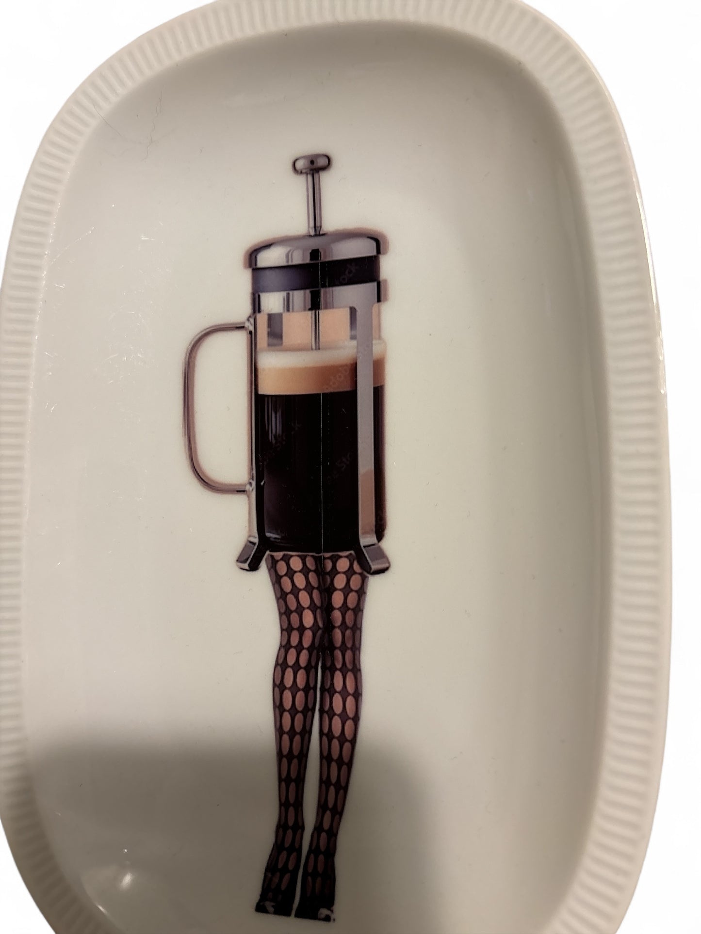Vintage Wandbord Ovaal ‘cafetière’ | The Vintage Vibe