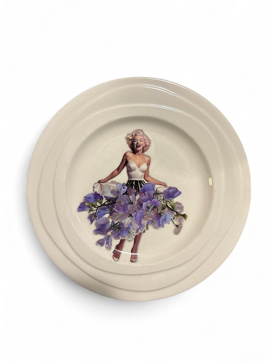 Vintage Wandbord Marilyn Bloemenrok | The Vintage Vibe