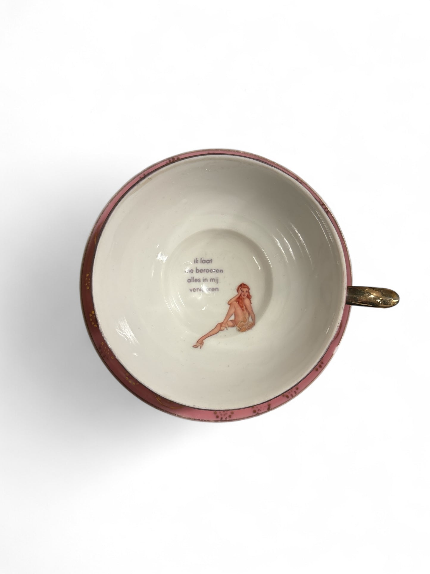 Vintage Kop & Schotel gedicht Caro | The Vintage Vibe