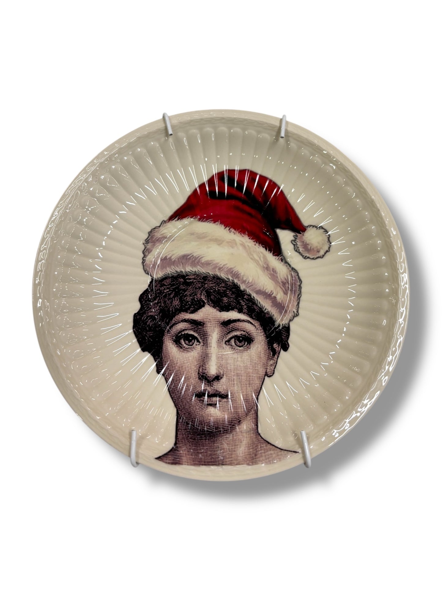 Vintage Wandbord Lina Fornasetti Kerst | Het Maakhuys