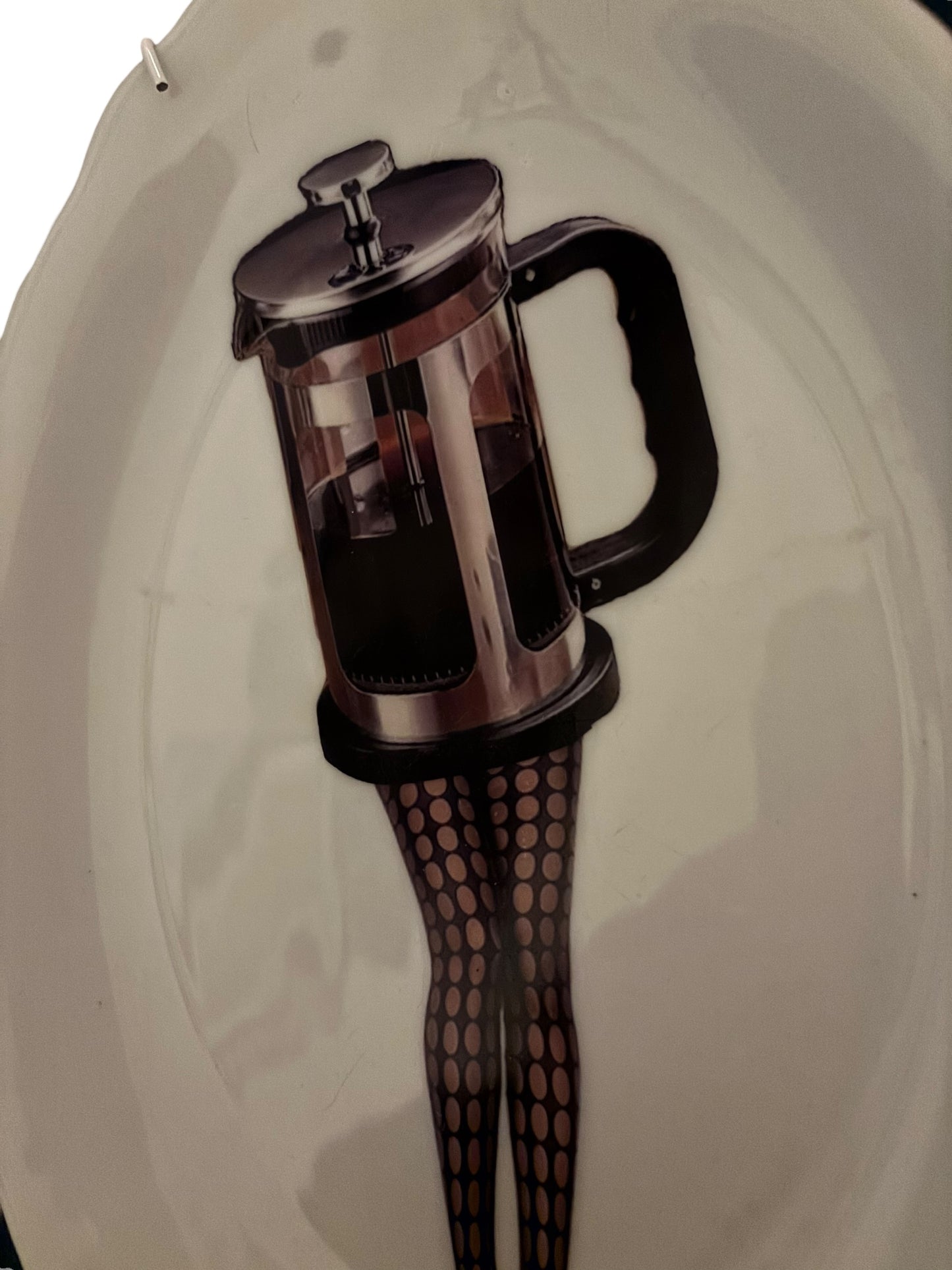 Vintage Wandbord Ovaal Koffie | The Vintage Vibe