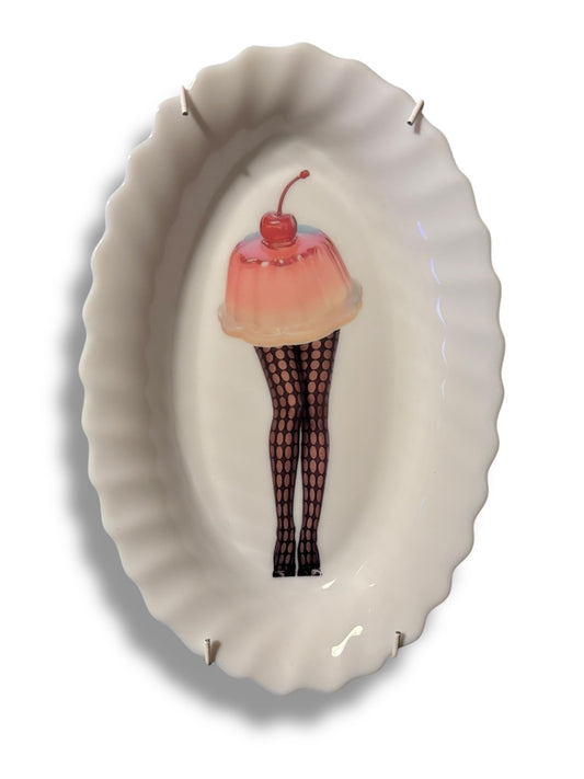 Vintage Wandbord Pudding Benen | The Vintage Vibe