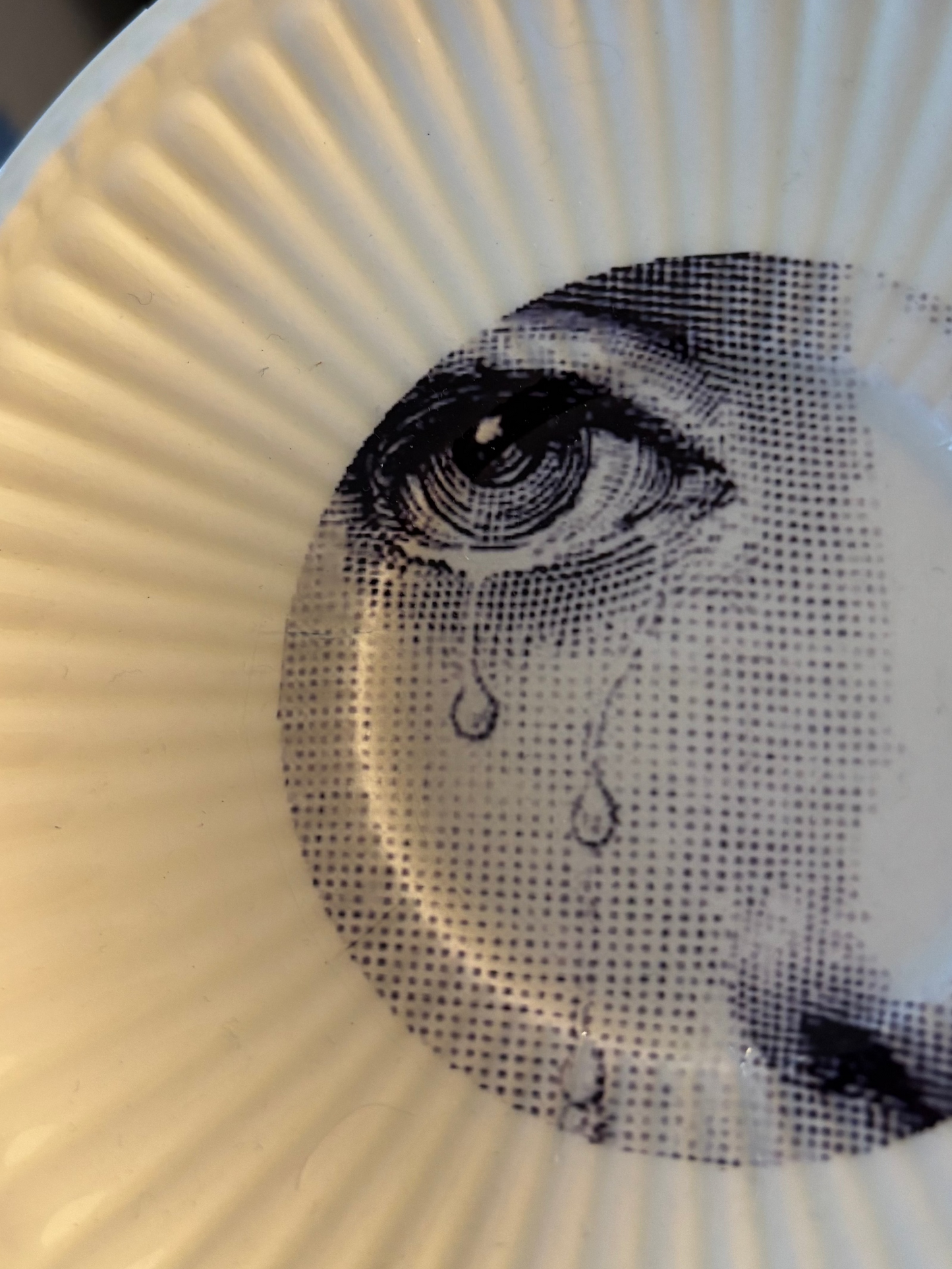 Vintage Wandbord Fornasetti Oog | The Vintage Vibe